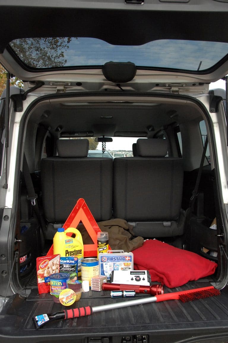 Winter Emergency kit for your car